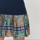 Tile Print Woven Combo Sweater Dress