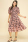 Floral Button Down Midi