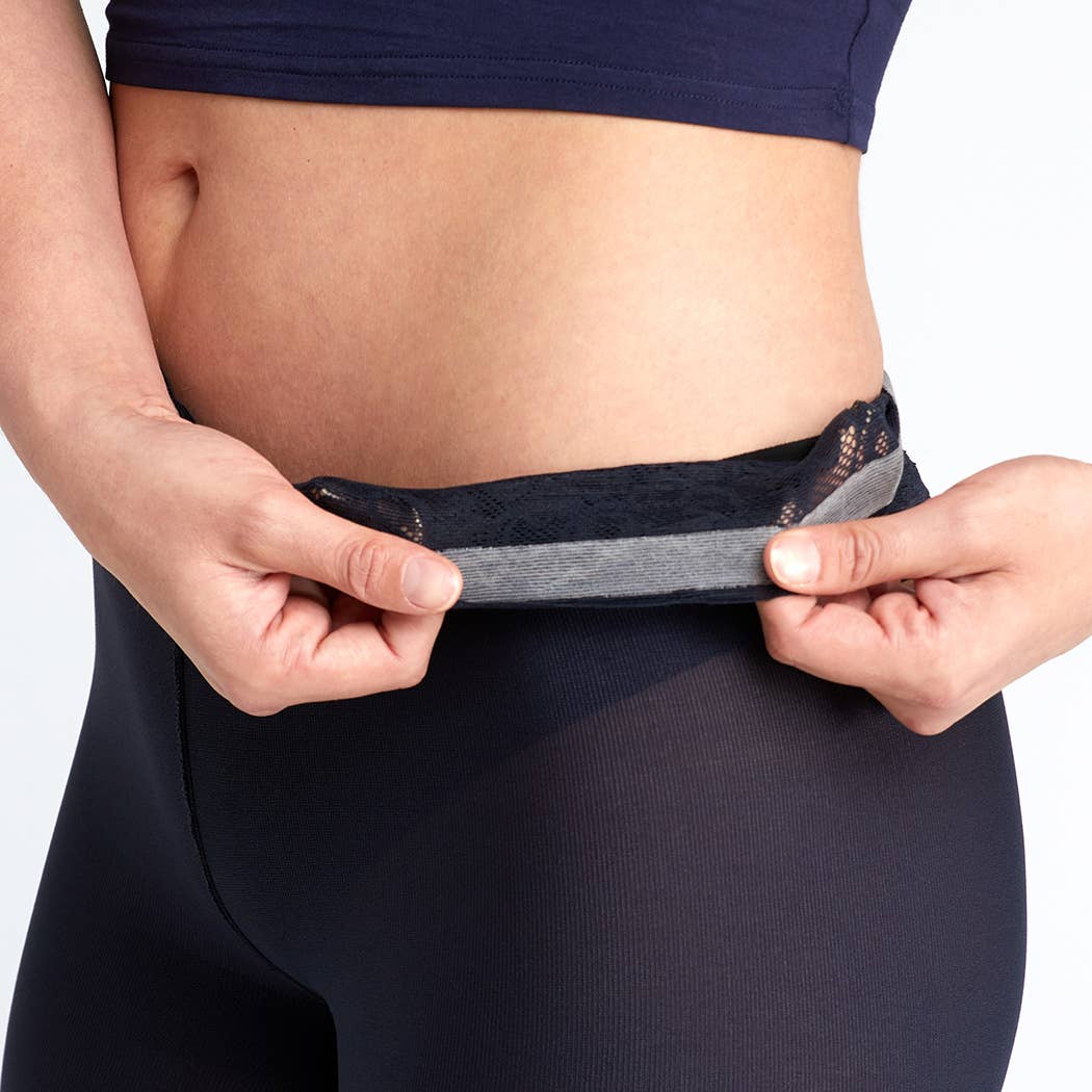 Navy Opaque Tights - Hipstik All-Day Comfort Legwear