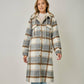 Twofer Hoodie Plaid Jacket