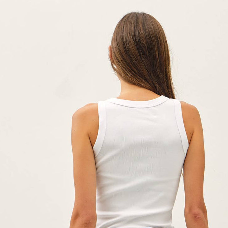 Cotton Round Neck Tank