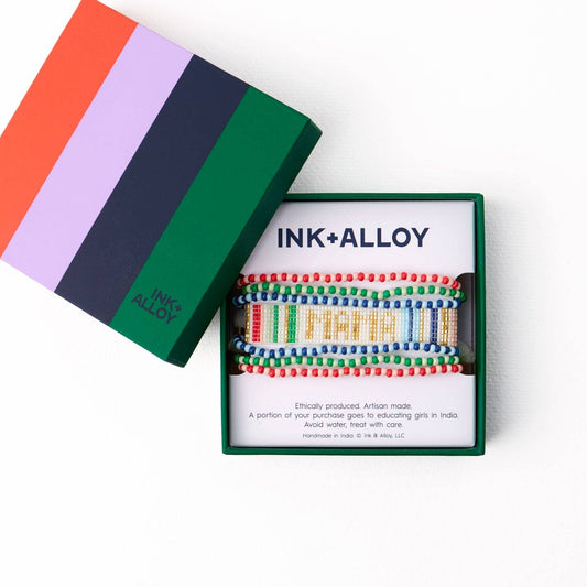 Sage + Gabby Mama Bracelet Stack Rainbow