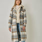 Twofer Hoodie Plaid Jacket