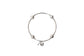 Charmed Sterling Silver & Lock & Key 8mm Blessing Bracelet