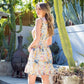 Print Ruffle Dress