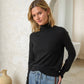 Ribbed Turtleneck Sweater