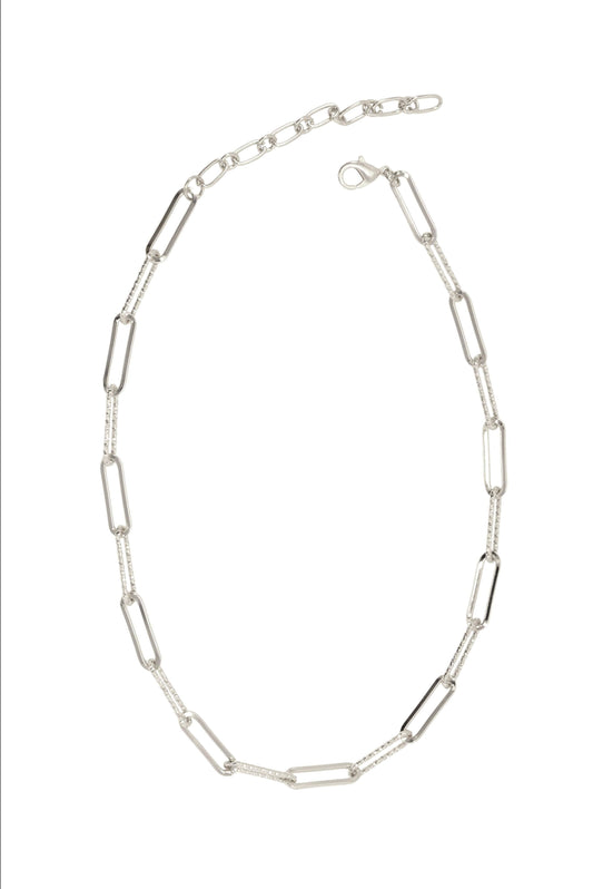 16.5+ Paperclip Chain Necklace