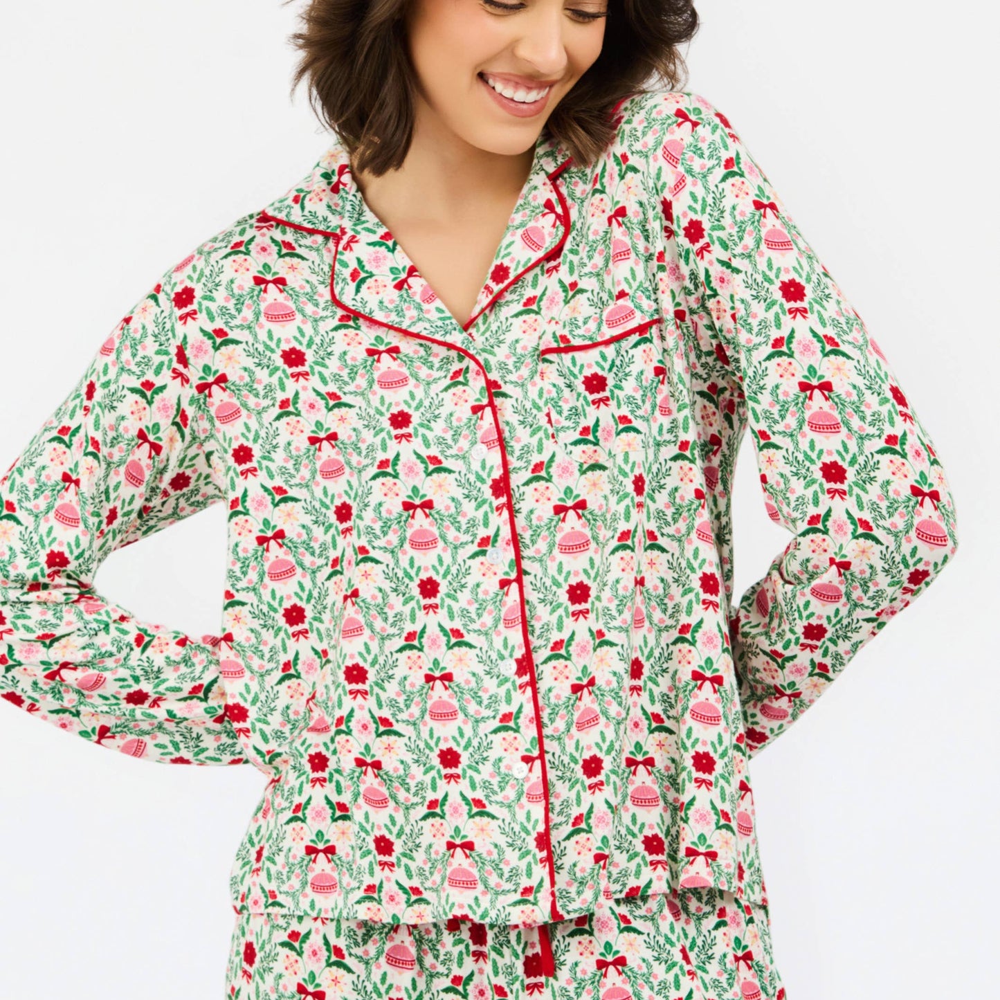 Women's Charlotte Pants Set | Trimmed with Joy