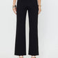 Black Straight Leg Ponte Pants
