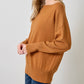 Off Shoulder Sweater Top