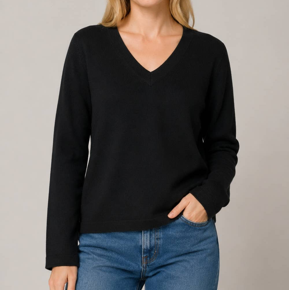 The Everyday Essential V-Neck Sweater