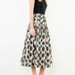 Geometric Print Skirt