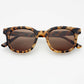Jasper Acetate Unisex Sunglasses: Milky Tortoise