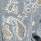 Waist Defining Embroidery Roomy Fit Denim Jacket
