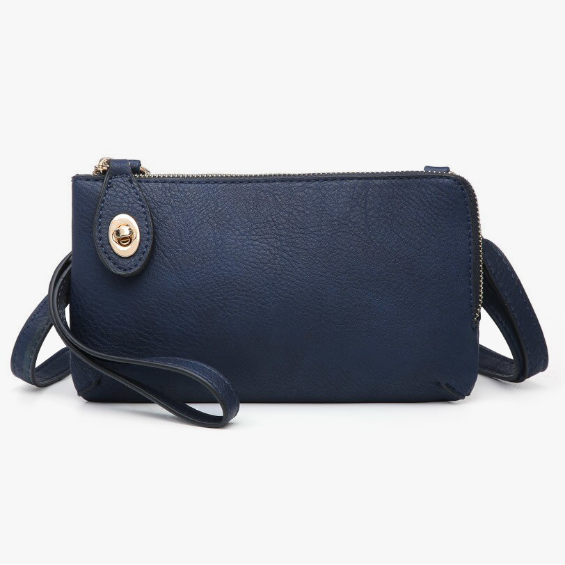 Kendall Twist Lock Crossbody/Wristlet Bag