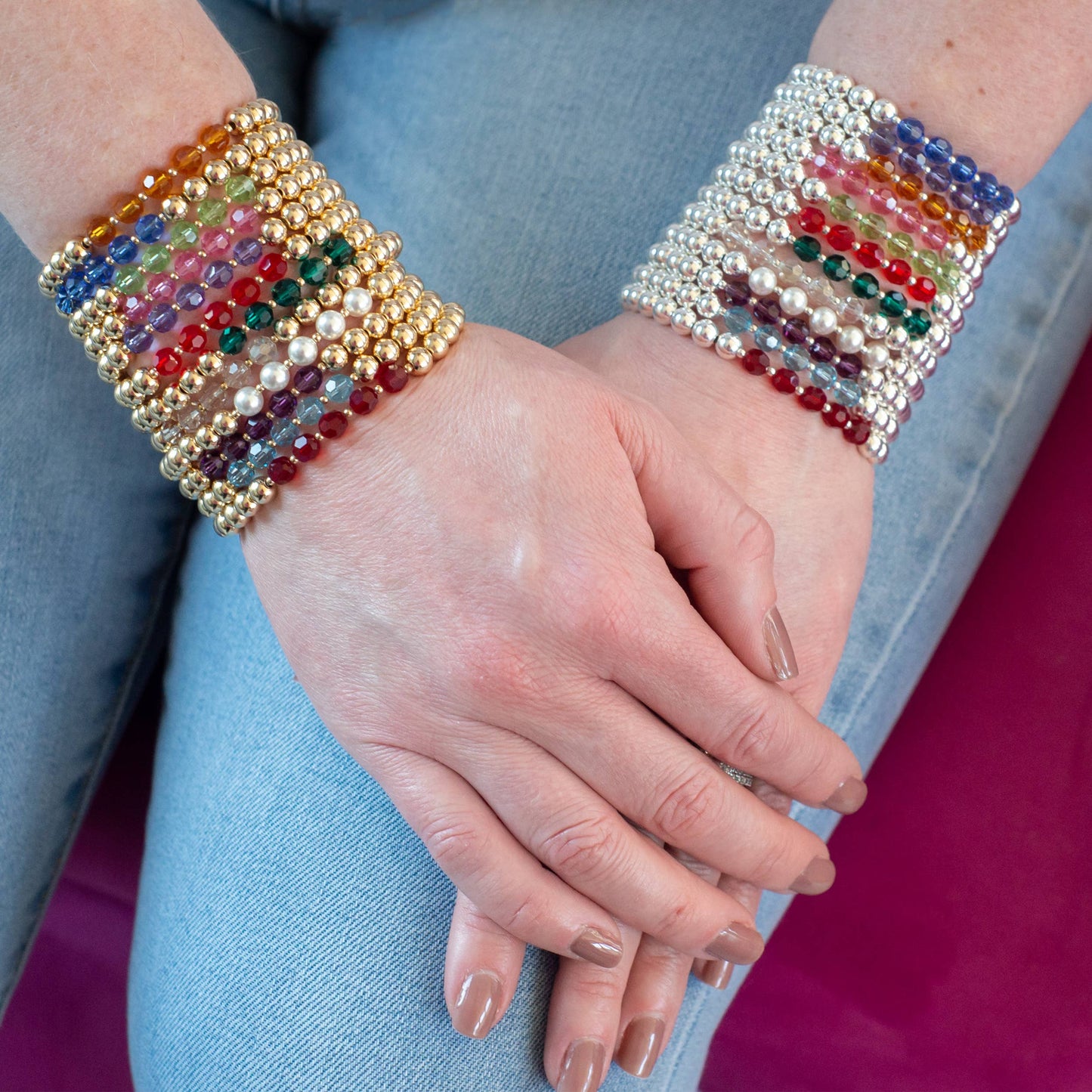 Birthstones & Blessings - June in Sterling Silver