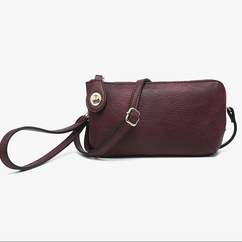 Kendall Twist Lock Crossbody/Wristlet Bag