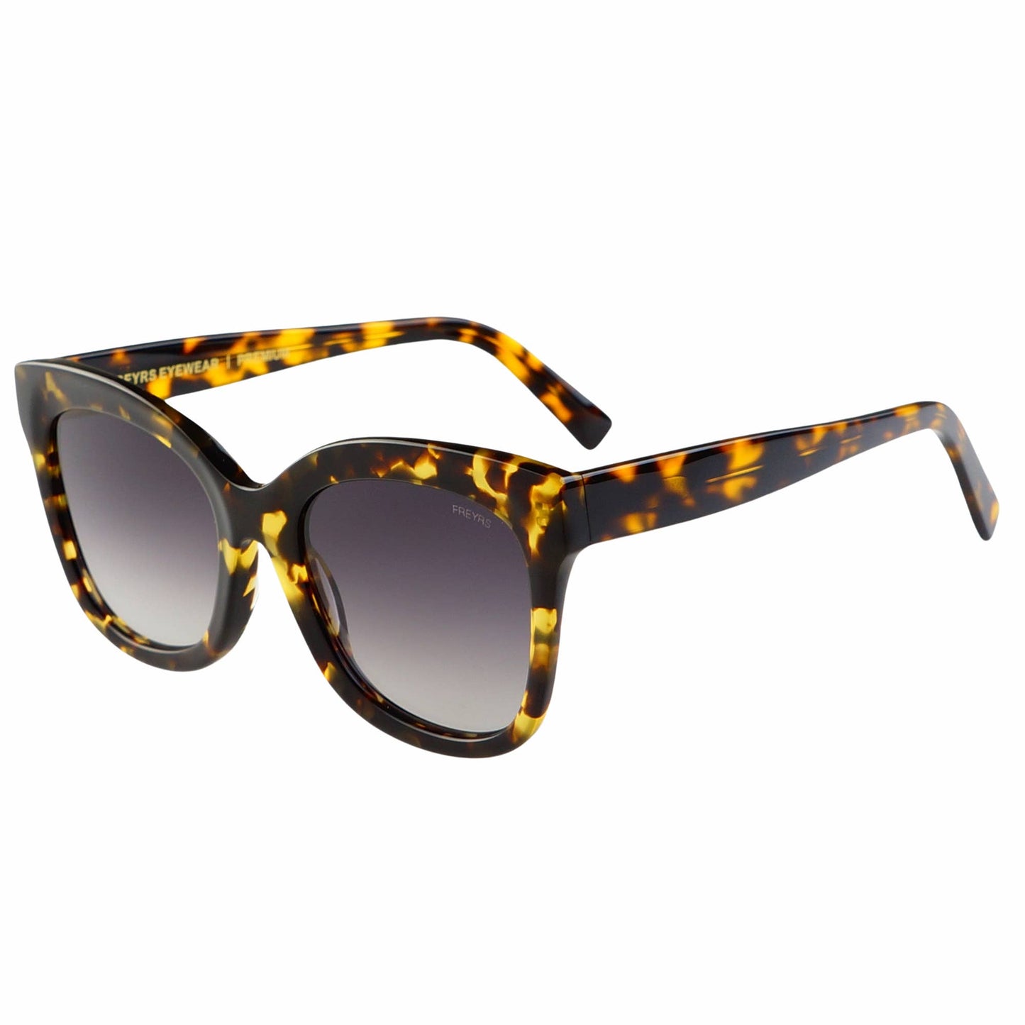 Naples Acetate Cat Eye Sunglasses: Tortoise