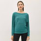 Dolman Sleeve Fine Gauge Boatneck Sweater