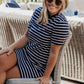 Lakegirl Stripe Tee Shirt Dress