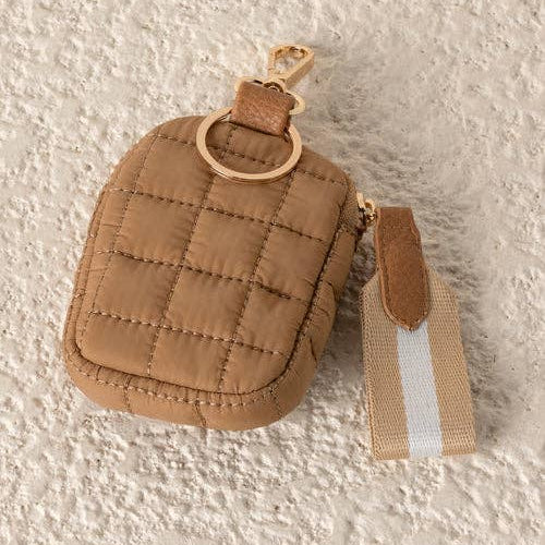 Ezra Camel Clip On Pouch