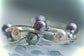 12mm Mauve Swarovski Pearl Blessing Bracelet