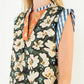 Multi Print Short Sleeve Top