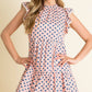 Print Tiered Dress