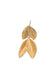 Leaves Dangle Post Earrings