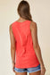 Sleeveless Scoop Neck Bias Woven Top