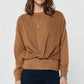 Twisted Knit Sweater Top