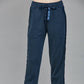 Contrast Satin Trim Detail Lounge Pants