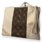 Caroline Crossbody In Stone Leather | Upcycled LV