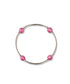 8mm Rose Swarovski Crystal Blessing Bracelet - October
