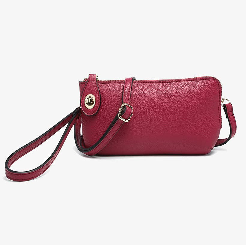 Kendall Twist Lock Crossbody/Wristlet Bag