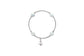 Charmed Aquamarine & Anchor 8mm Blessing Bracelet