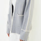 Embroidered Cardigan With Pockets