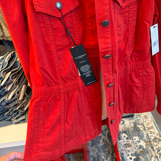 Puff Sleeve Trucker Jacket