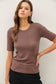 Ultra Soft Basic Short Sleeve Top