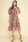 Floral Button Down Midi