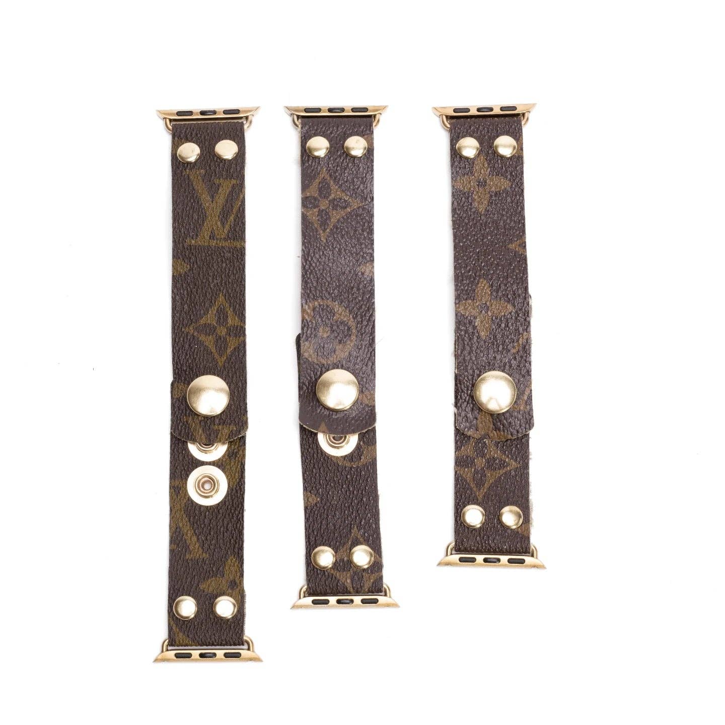 Upcycle Louis Vuitton Apple Watch Band