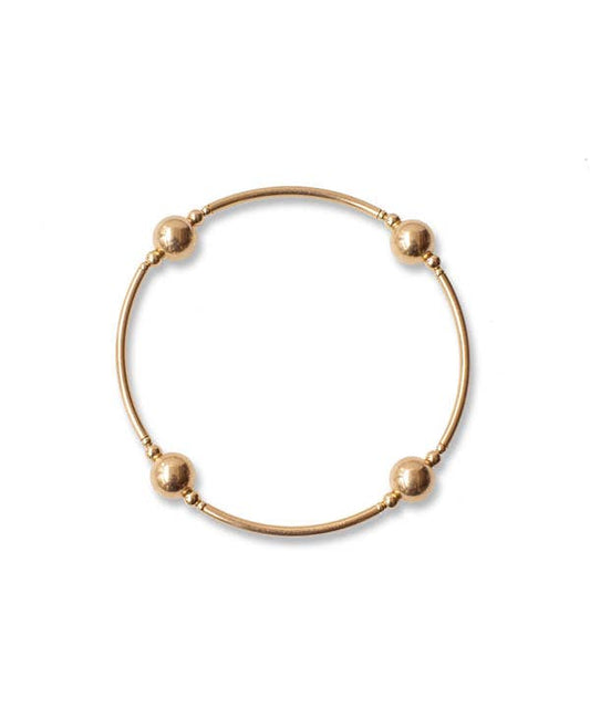 8mm Gold Finish Blessing Bracelet