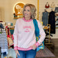 Lakegirl Pink Varsity Crew