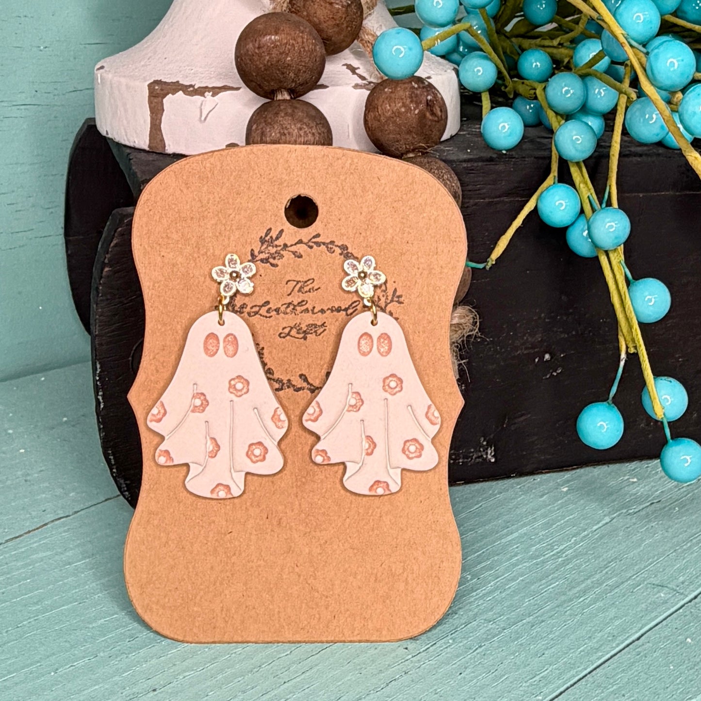 TLL Clay Ghost Earrings