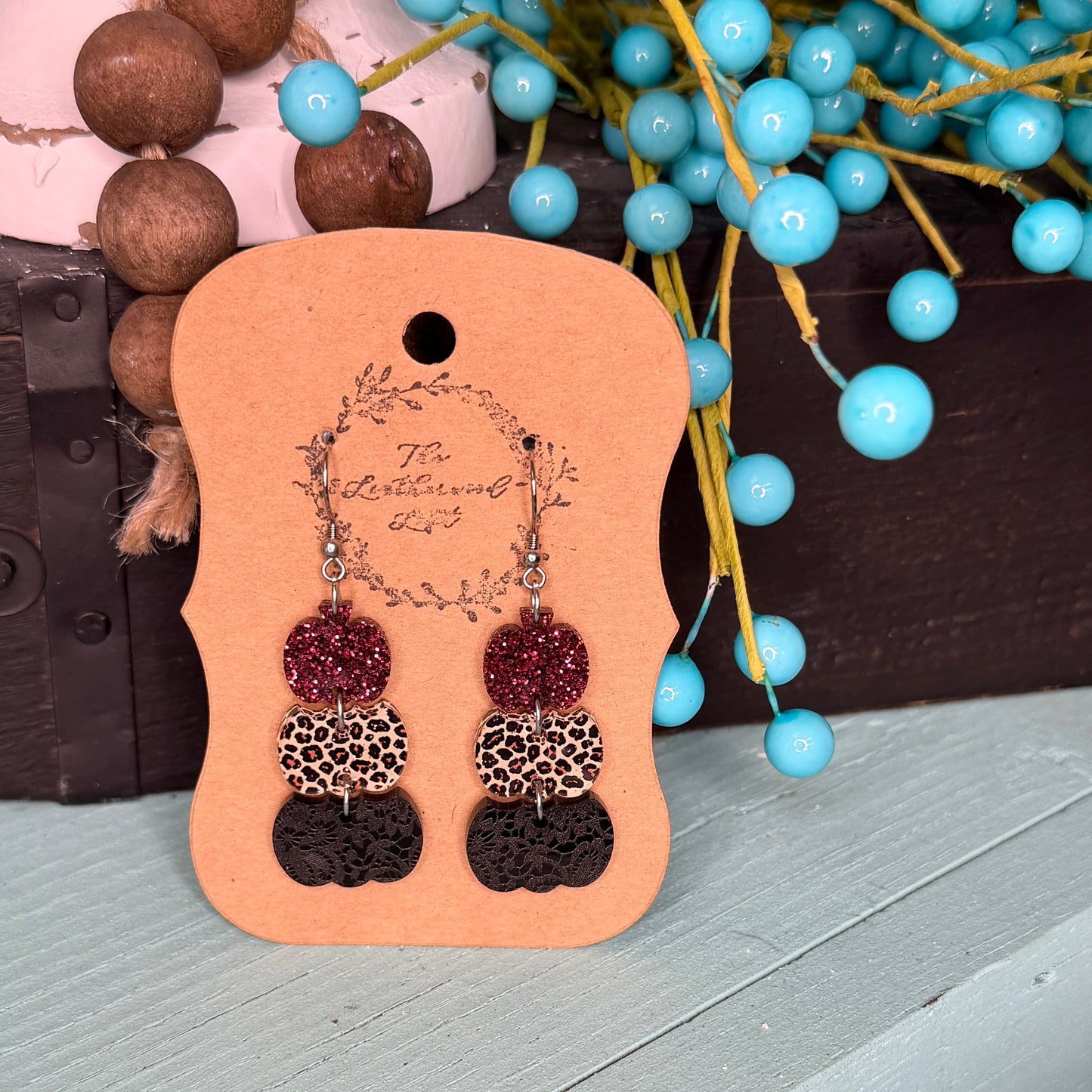 TLL Animal Print Triple Pumpkin