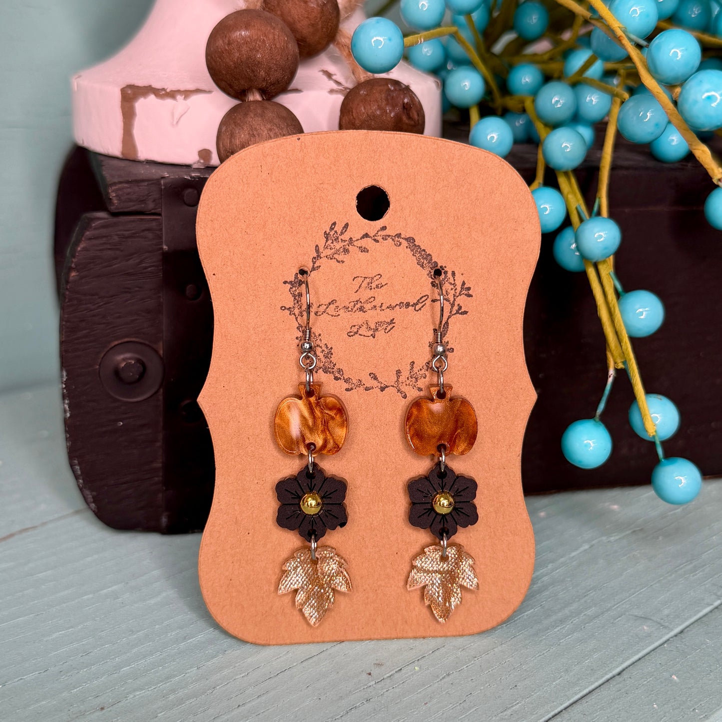 TLL Fall Delight Triple Dangle Earring