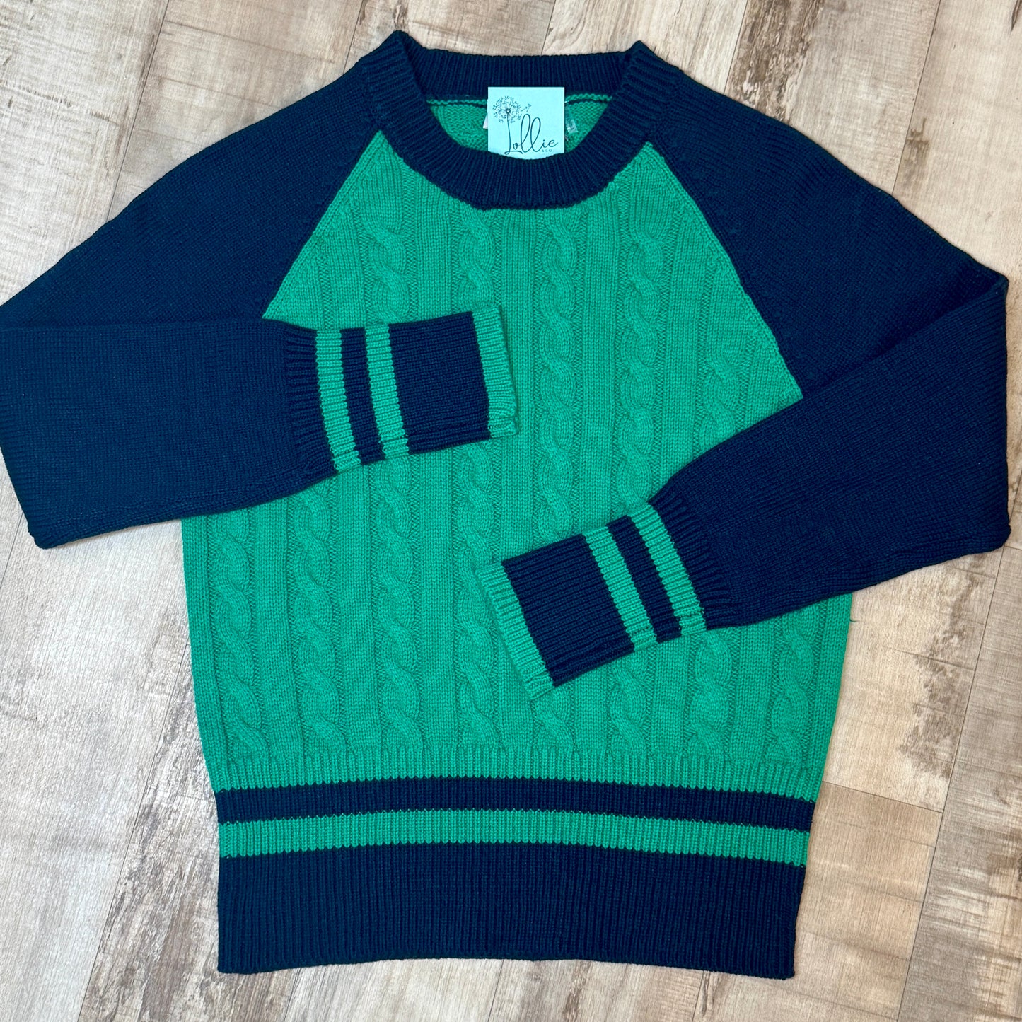 Preppy Cable Sweater