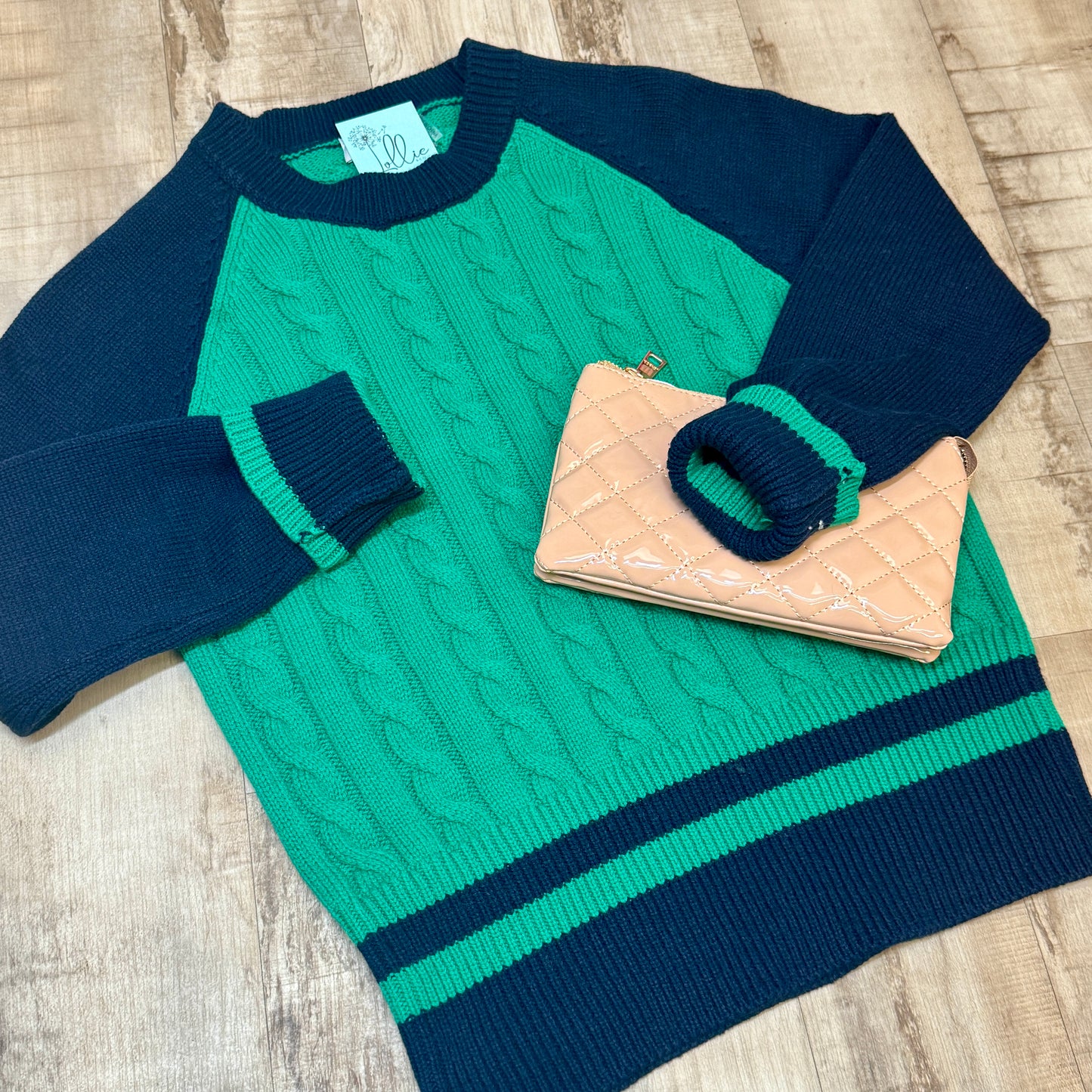 Preppy Cable Sweater