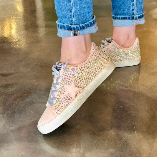 Joann Rhinestone Star Sneakers