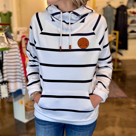 Lakeside Stripe Hoodie